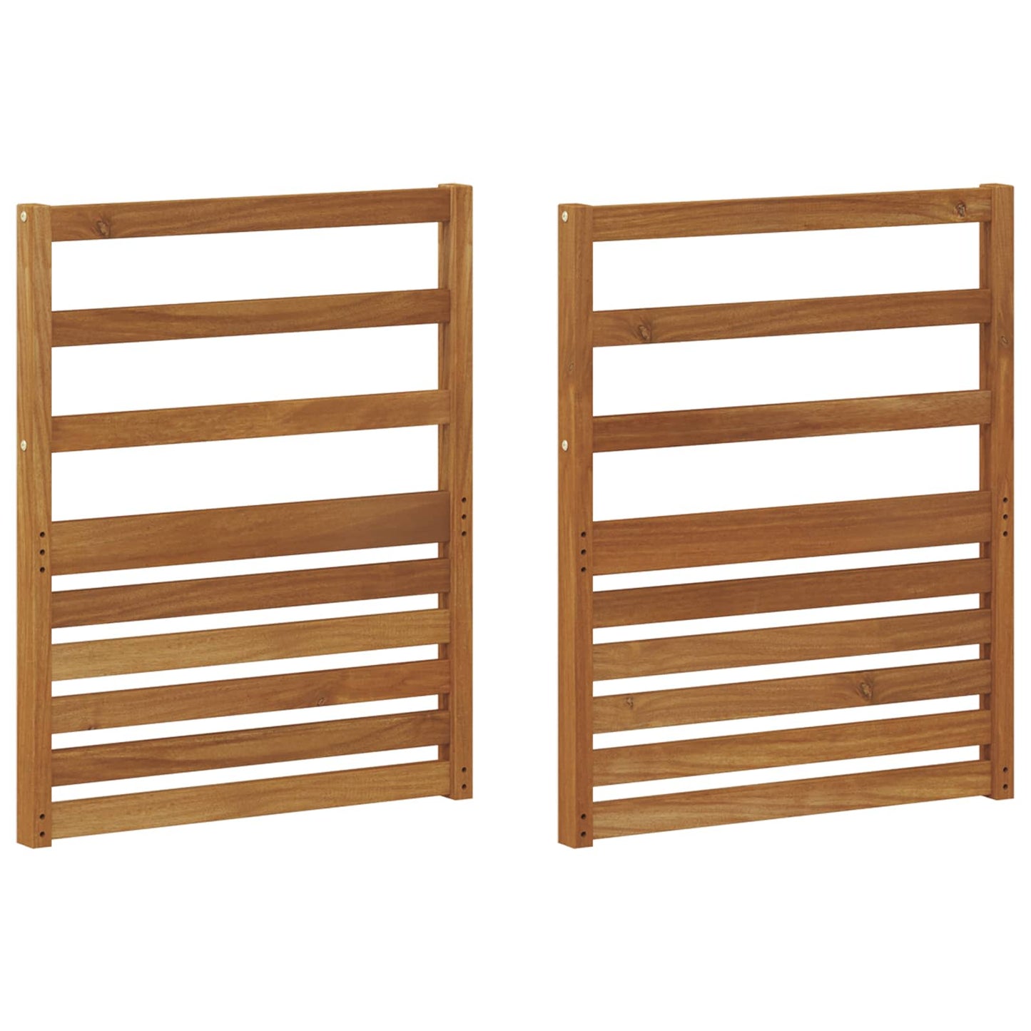 Braccioli 2 pcs Marrone 59 x 4 x 73 cm Legno multistrato | homemem39