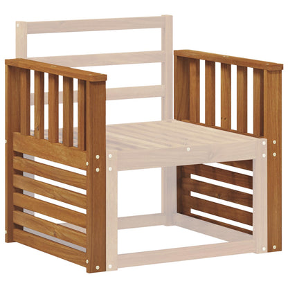 Braccioli 2 pcs Marrone 60 x 6 x 61 cm Legno multistrato | homemem39