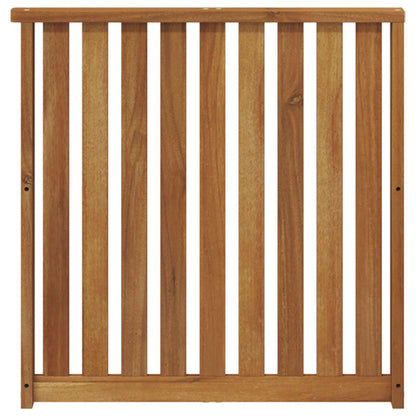Braccioli 2 pcs Marrone 60 x 6 x 61 cm Legno multistrato | homemem39