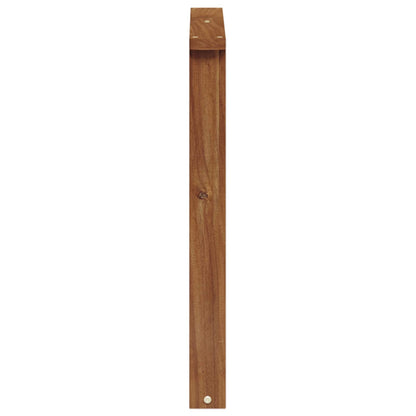Braccioli 2 pcs Marrone 60 x 6 x 61 cm Legno multistrato | homemem39