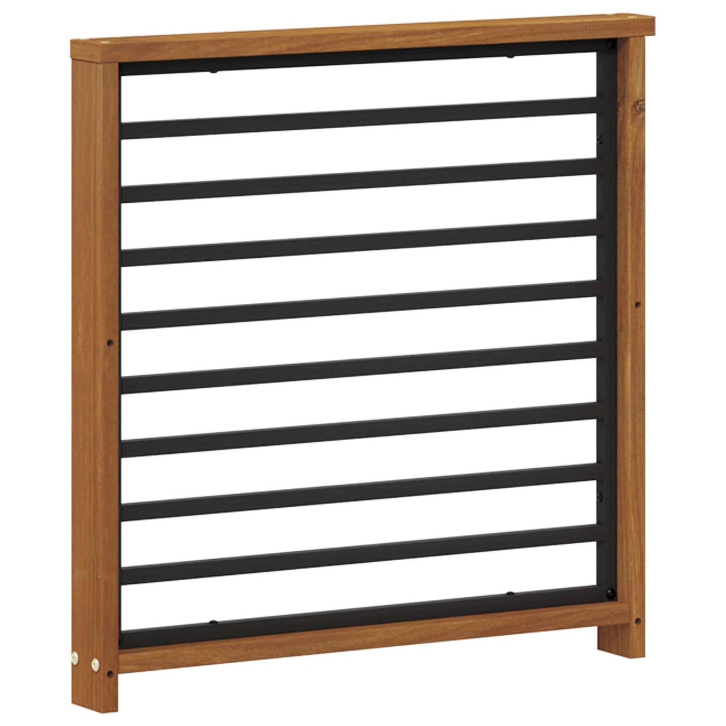 Bracciolo 2 pcs Naturale 60 x 6 x 61 cm | homemem39