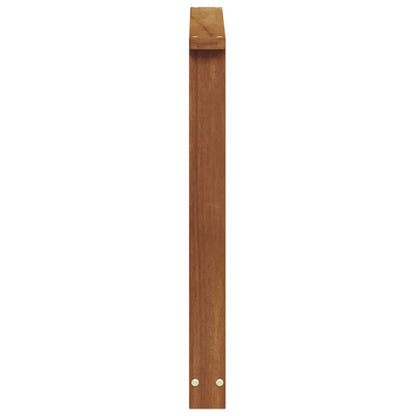 Bracciolo 2 pcs Naturale 60 x 6 x 61 cm | homemem39