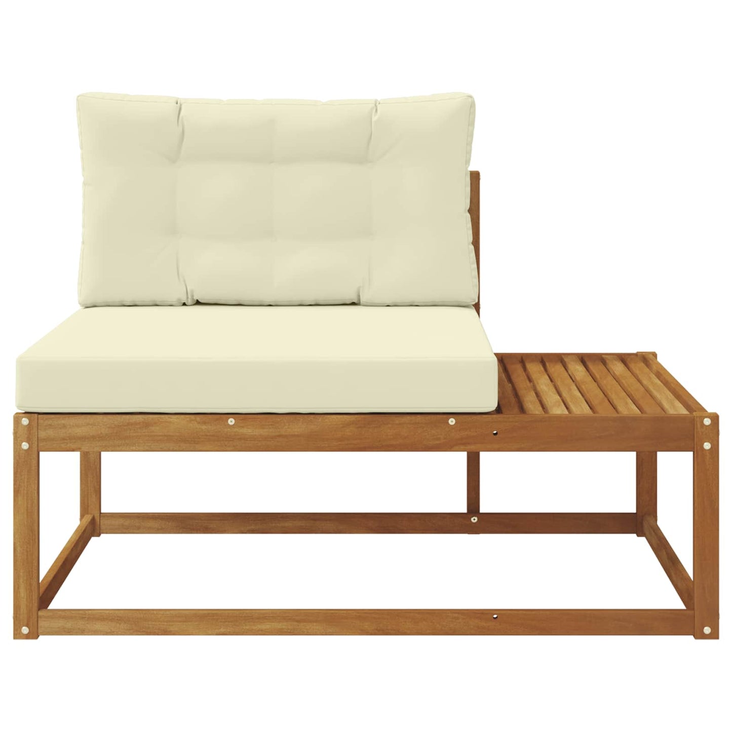 Divano Esterno Finale con cuscino Naturale 115 x 83 x 73 cm | homemem39