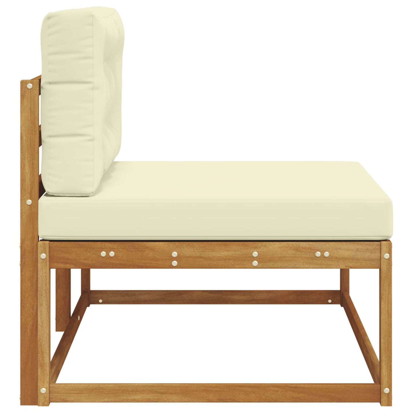 Divano Esterno Finale con cuscino Naturale 115 x 83 x 73 cm | homemem39