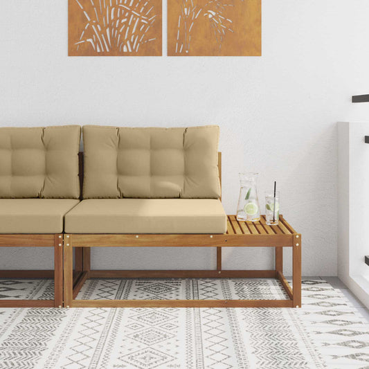 Divano Esterno Finale con cuscino Naturale 115 x 83 x 73 cm | homemem39