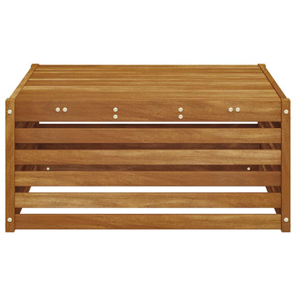 Tavolo da Esterno Legno di Acacia Massello Naturale | homemem39