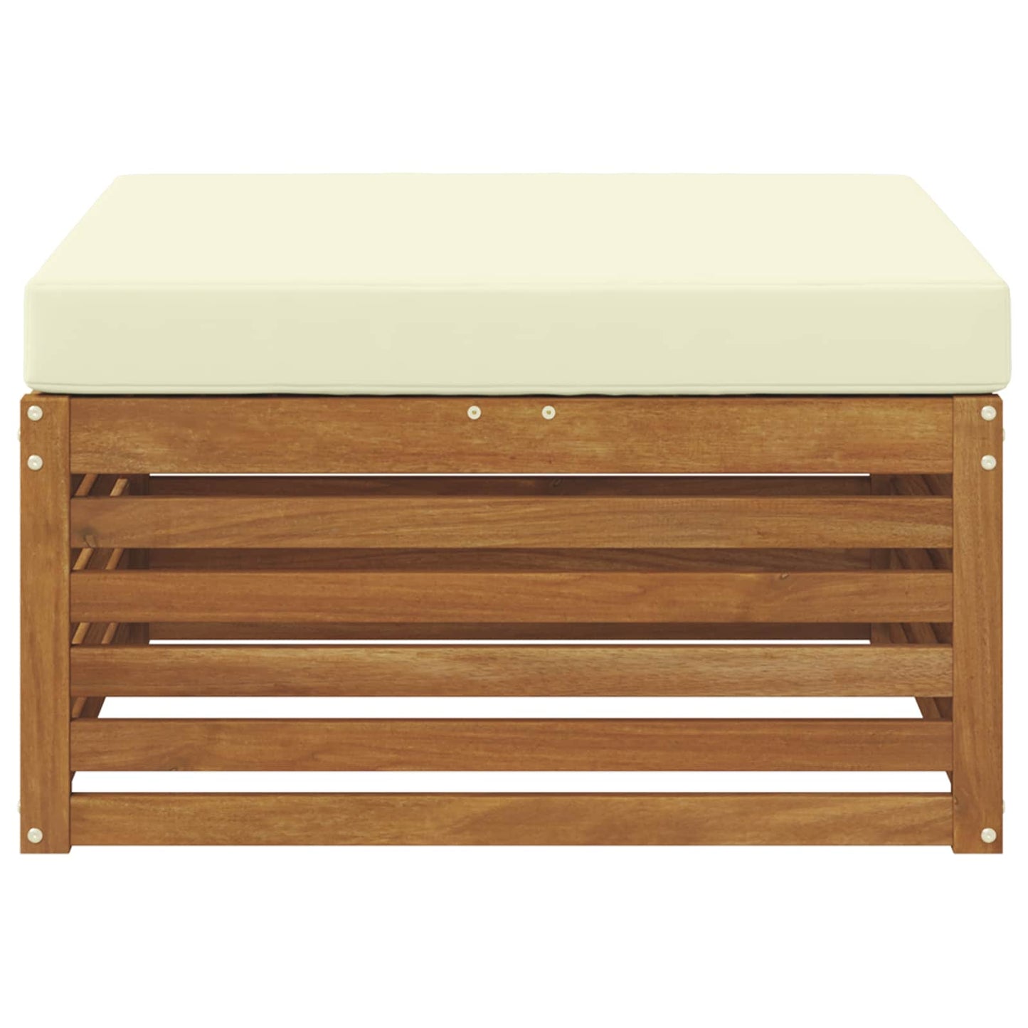 Poggiapiedi da Esterno Legno di Acacia Massello Naturale | homemem39