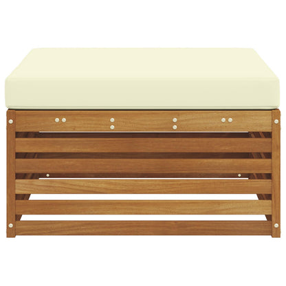 Poggiapiedi da Esterno Legno di Acacia Massello Naturale | homemem39