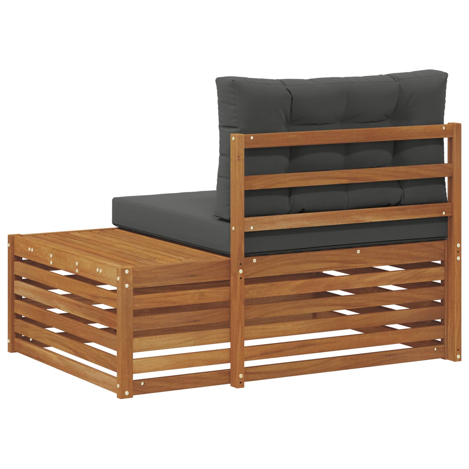 Divano Esterno Finale con cuscino Naturale 115 x 83 x 73 cm | homemem39