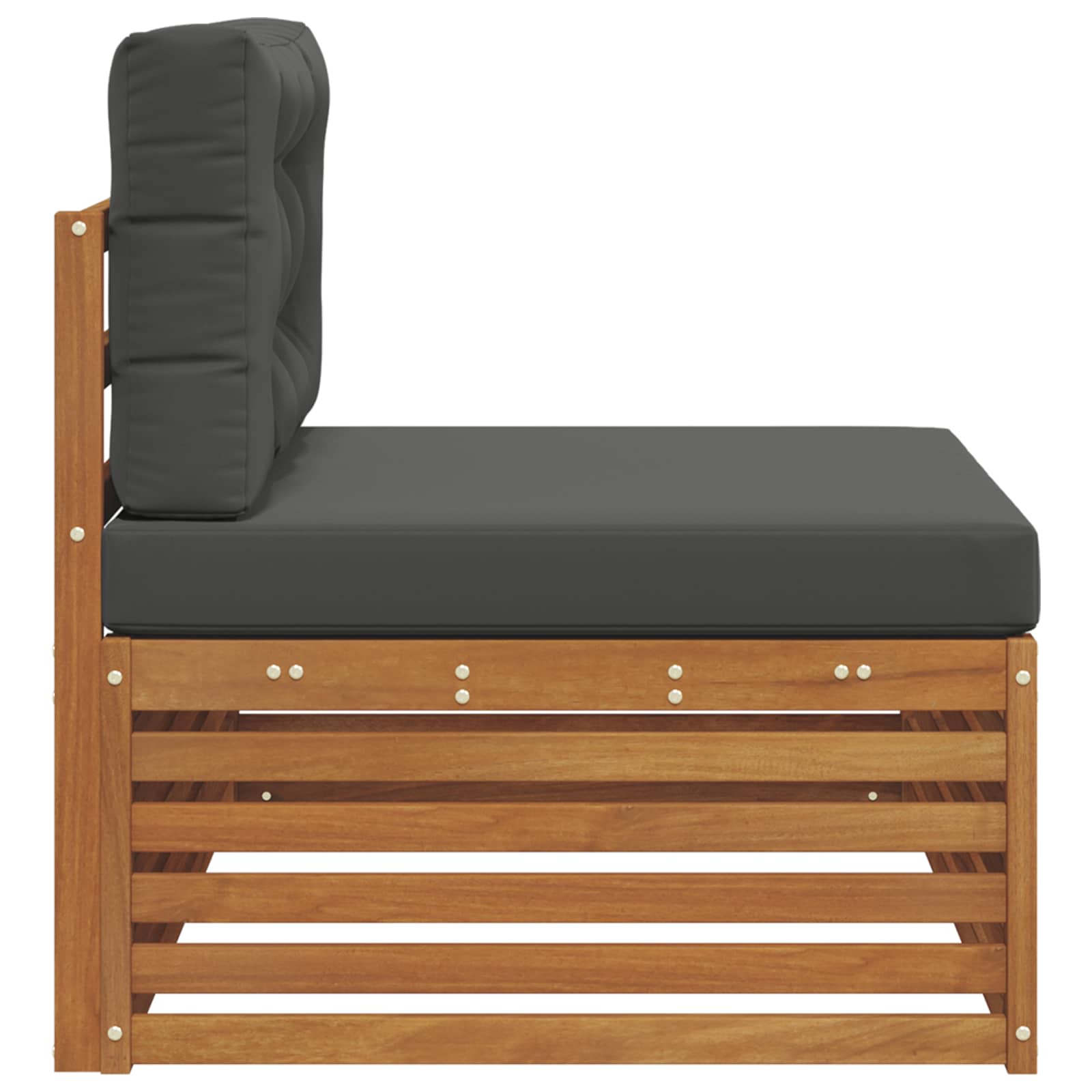 Divano Esterno Finale con cuscino Naturale 115 x 83 x 73 cm | homemem39