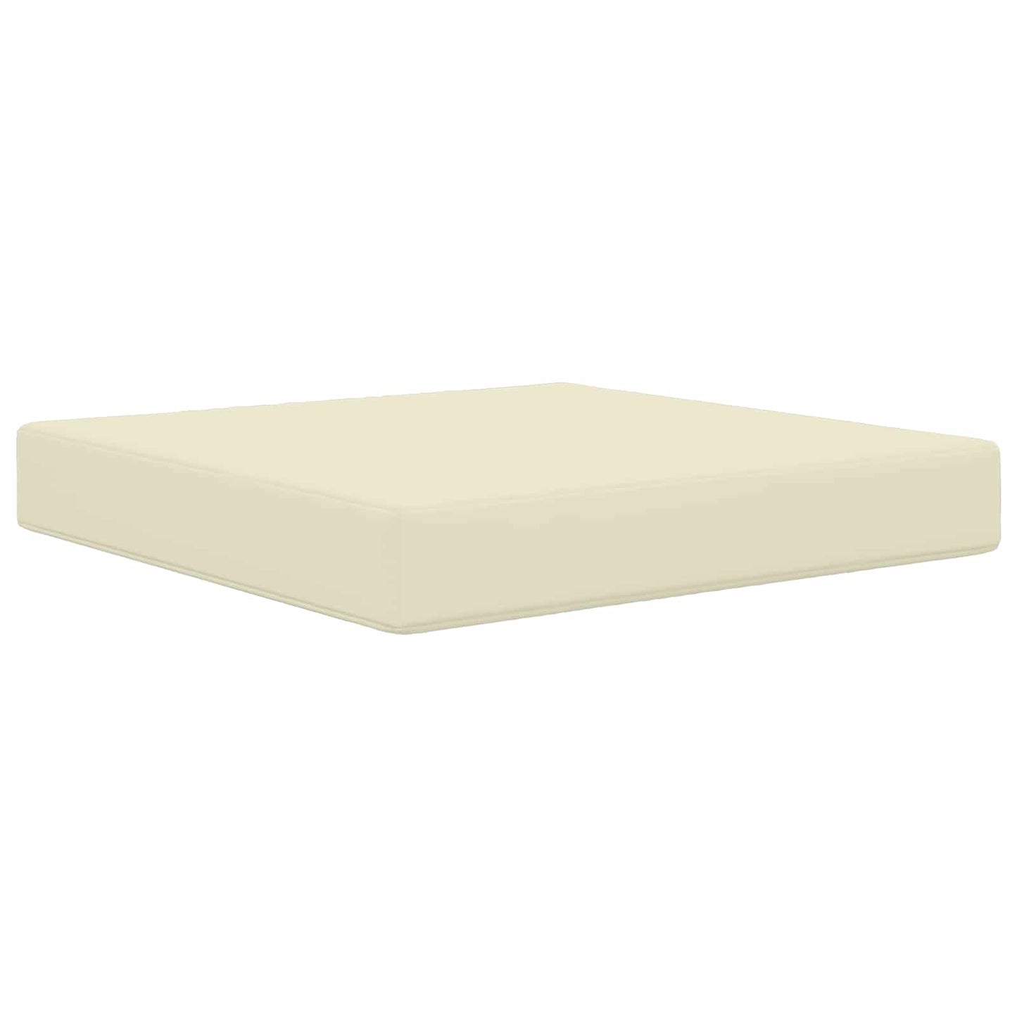 Cuscino per divano da esterno Crema 60 x 60 x 8 cm Poliestere | homemem39
