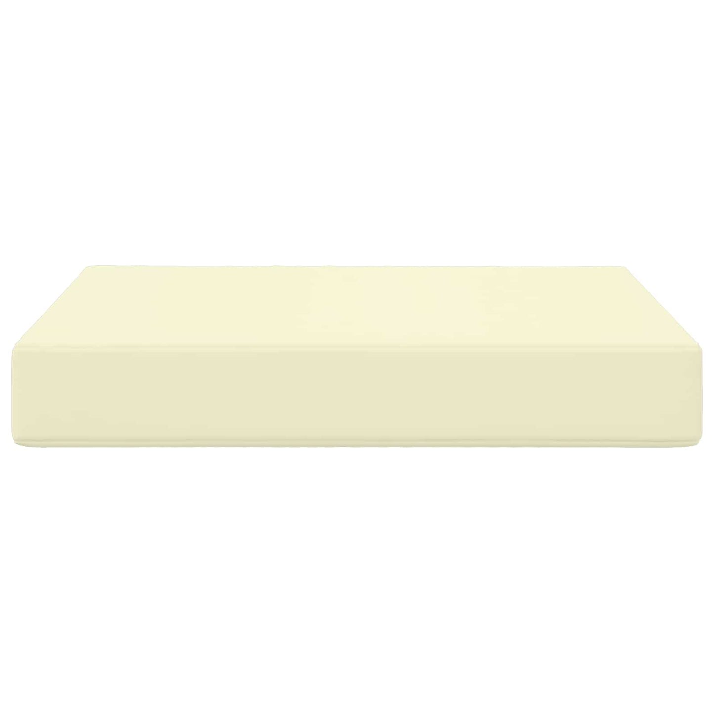 Cuscino per divano da esterno Crema 60 x 60 x 8 cm Poliestere | homemem39