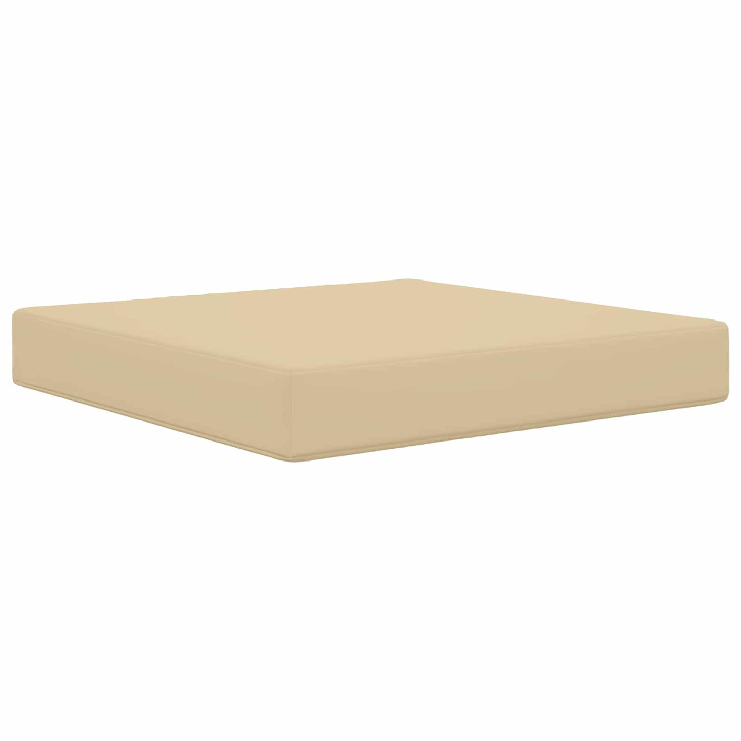 Cuscino per divano da esterno Beige 60 x 60 x 8 cm Poliestere | homemem39