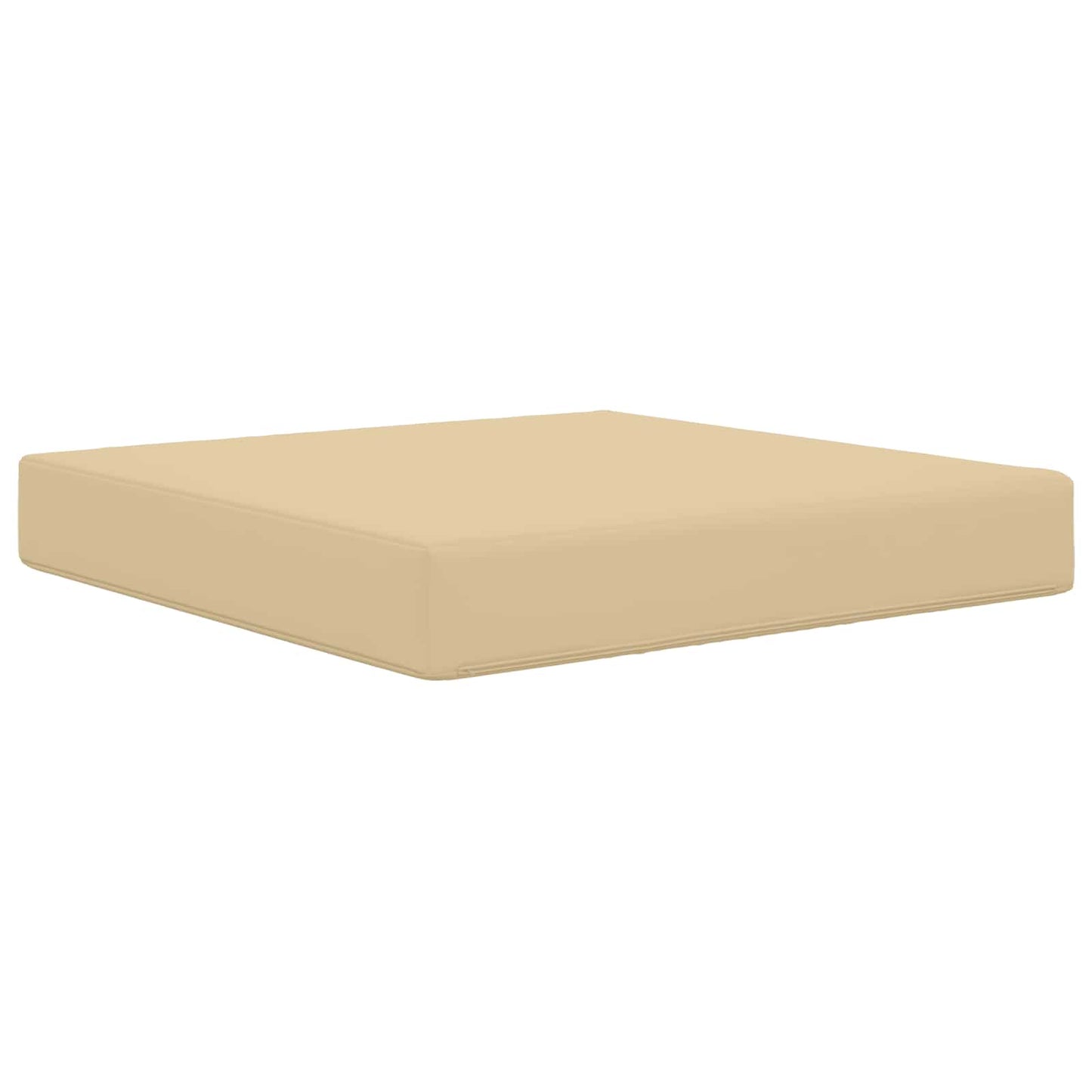 Cuscino per divano da esterno Beige 60 x 60 x 8 cm Poliestere | homemem39