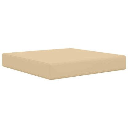 Cuscino per divano da esterno Beige 60 x 60 x 8 cm Poliestere | homemem39