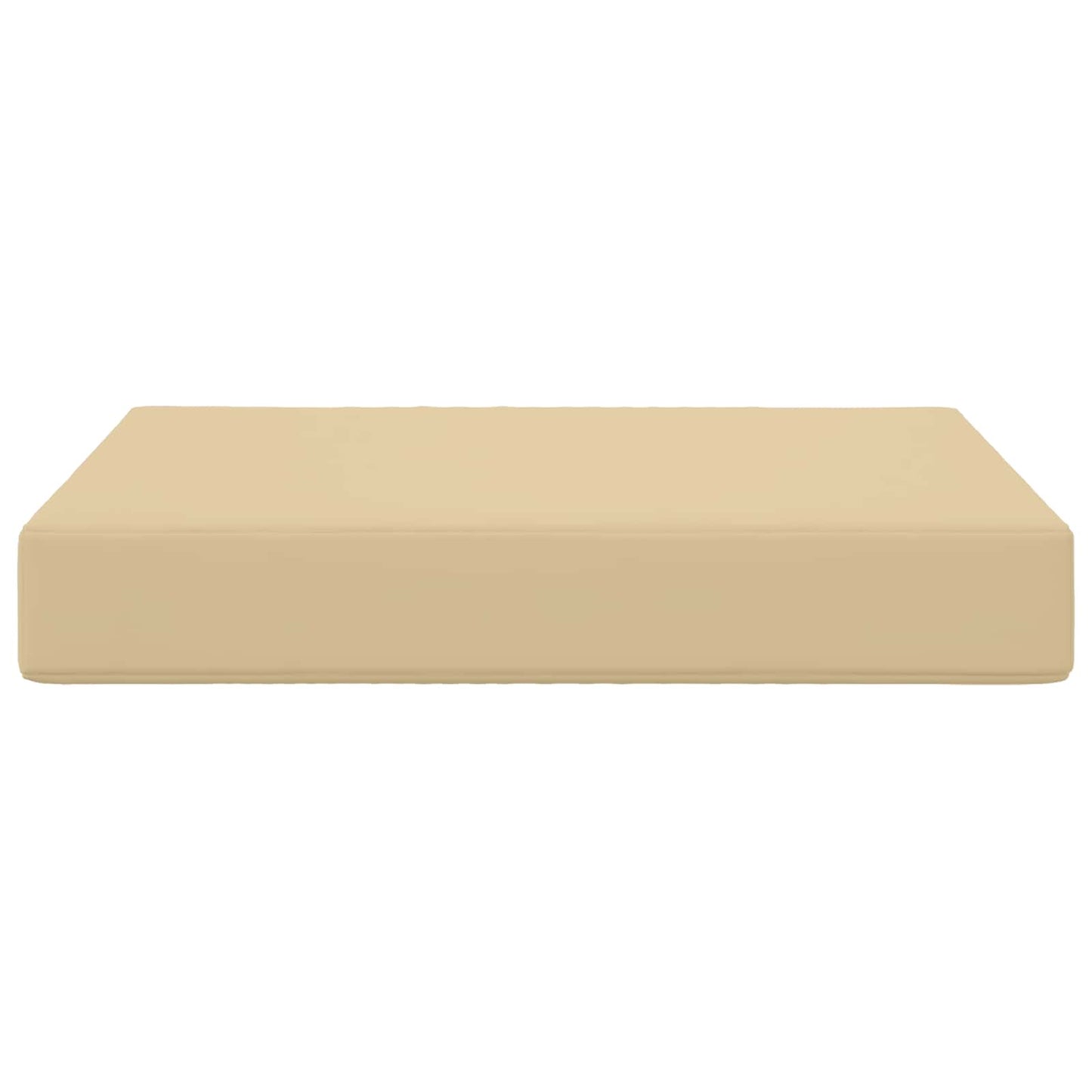 Cuscino per divano da esterno Beige 60 x 60 x 8 cm Poliestere | homemem39