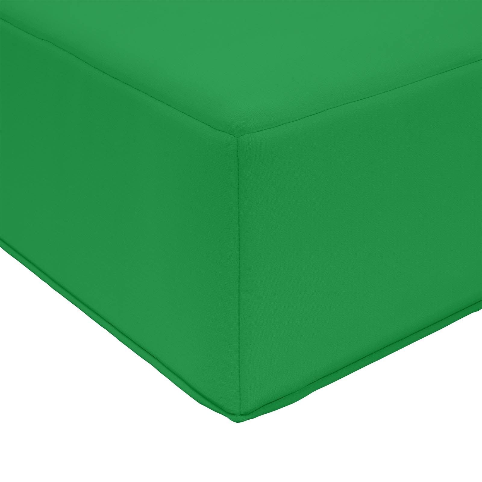 Cuscino per divano da esterno Verde 60 x 60 x 8 cm Poliestere | homemem39