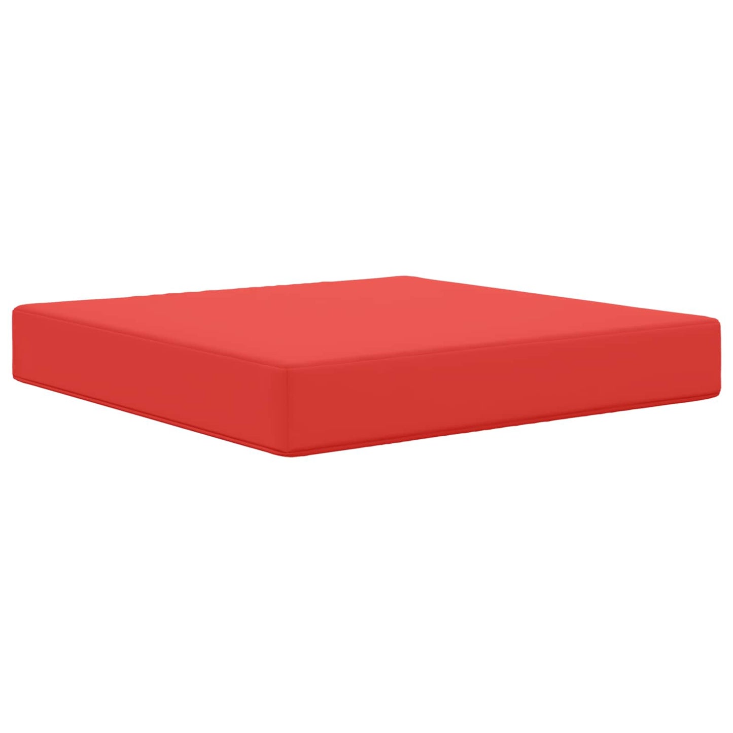 Cuscino per divano da esterno Rosso 60 x 60 x 8 cm Poliestere | homemem39
