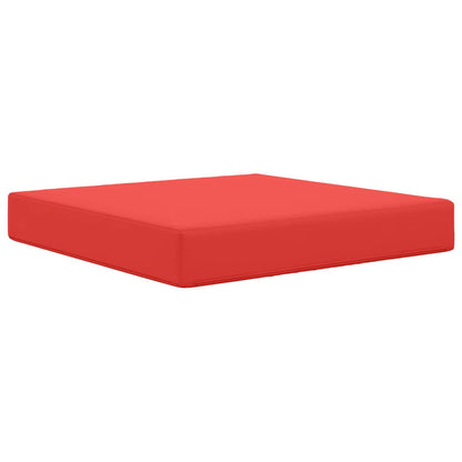 Cuscino per divano da esterno Rosso 60 x 60 x 8 cm Poliestere | homemem39