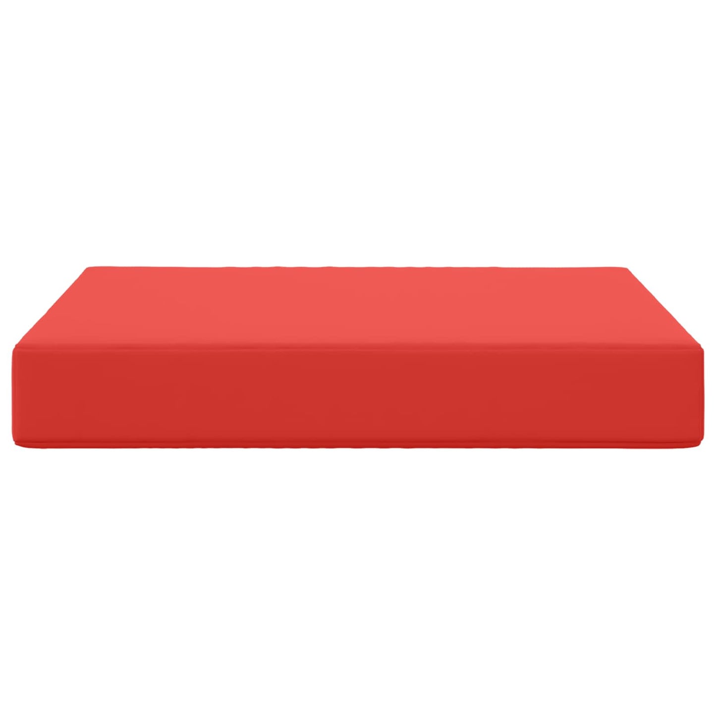 Cuscino per divano da esterno Rosso 60 x 60 x 8 cm Poliestere | homemem39