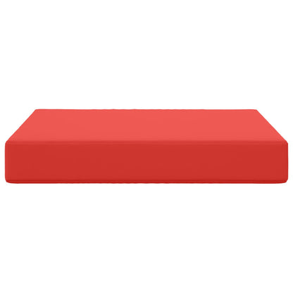 Cuscino per divano da esterno Rosso 60 x 60 x 8 cm Poliestere | homemem39