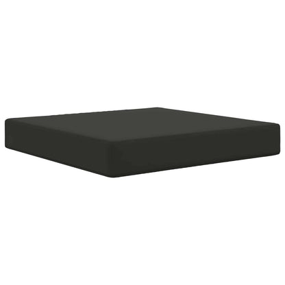 Cuscino per divano da esterno Nero 60 x 60 x 8 cm Poliestere | homemem39