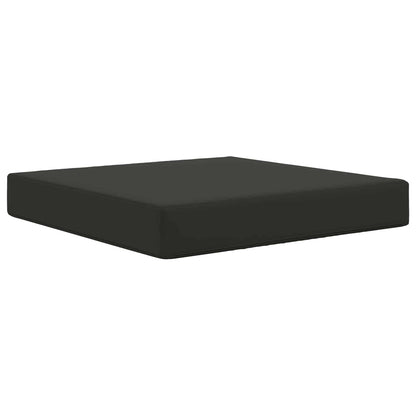 Cuscino per divano da esterno Nero 60 x 60 x 8 cm Poliestere | homemem39