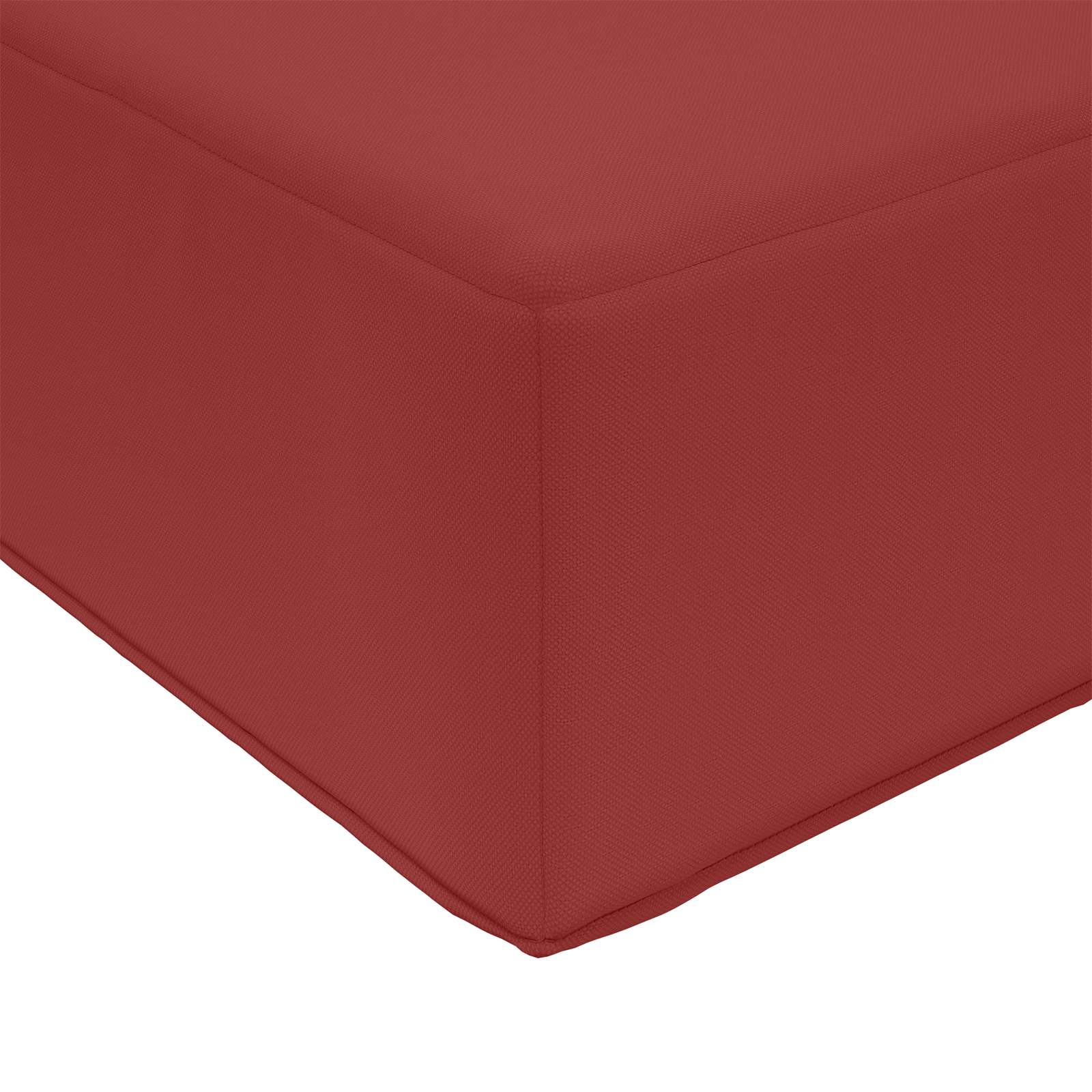 Cuscino per divano da esterno Rosso vino 60 x 60 x 8 cm | homemem39