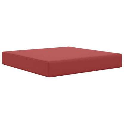 Cuscino per divano da esterno Rosso vino 60 x 60 x 8 cm | homemem39