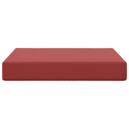 Cuscino per divano da esterno Rosso vino 60 x 60 x 8 cm | homemem39