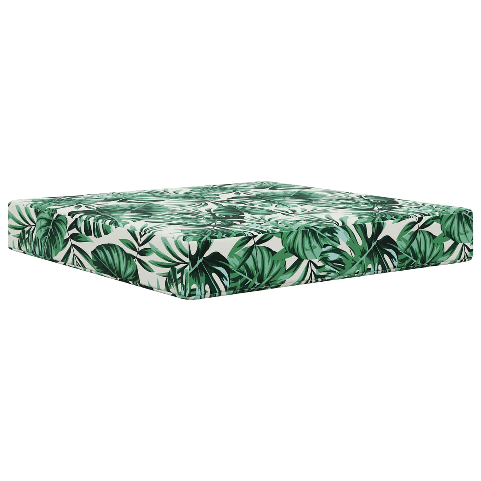 Cuscino per divano da esterno Motivo Foglia 60 x 60 x 8 cm | homemem39
