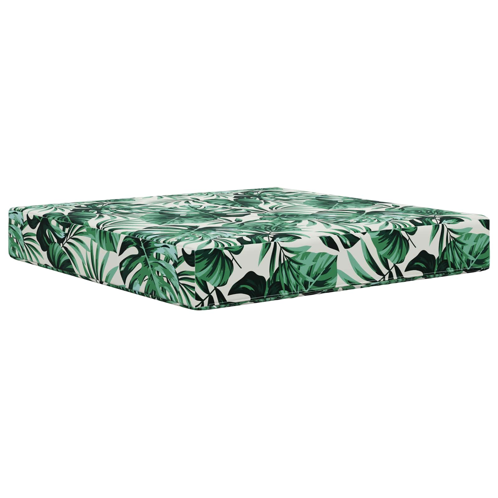 Cuscino per divano da esterno Motivo Foglia 60 x 60 x 8 cm | homemem39