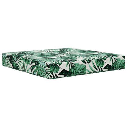 Cuscino per divano da esterno Motivo Foglia 60 x 60 x 8 cm | homemem39