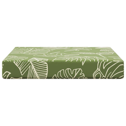 Cuscino per divano da esterno Design a foglia 60 x 60 x 8 cm | homemem39