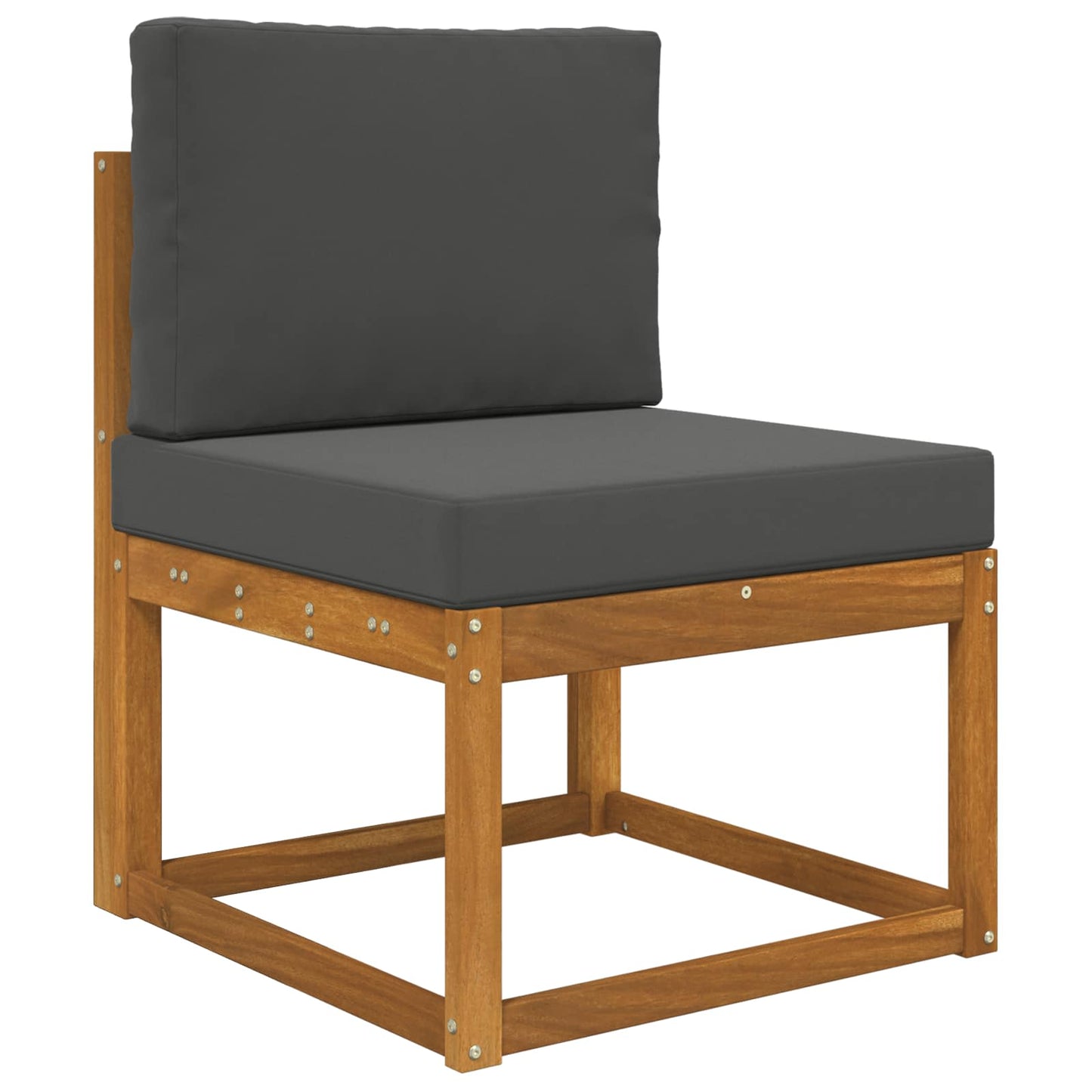 Cuscino per divano da esterno 2 pcs Antracite Poliestere | homemem39