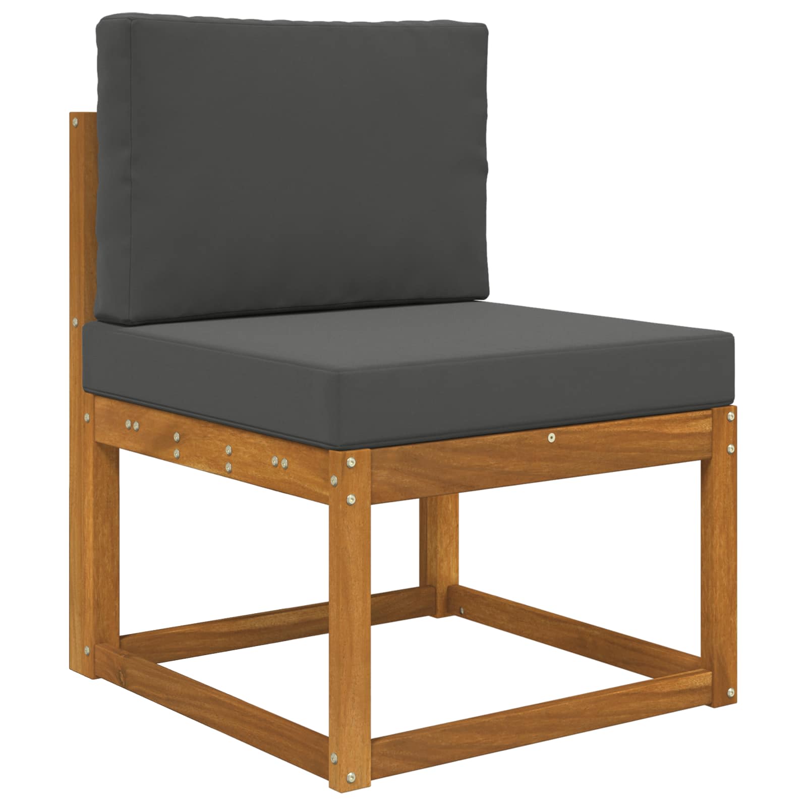 Cuscino per divano da esterno 2 pcs Antracite Poliestere | homemem39