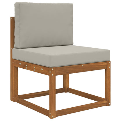 Cuscino per divano da esterno 2 pcs Grigio Poliestere | homemem39