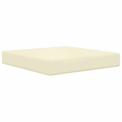 Cuscino per divano da esterno Poliestere Crema 60 x 60 cm