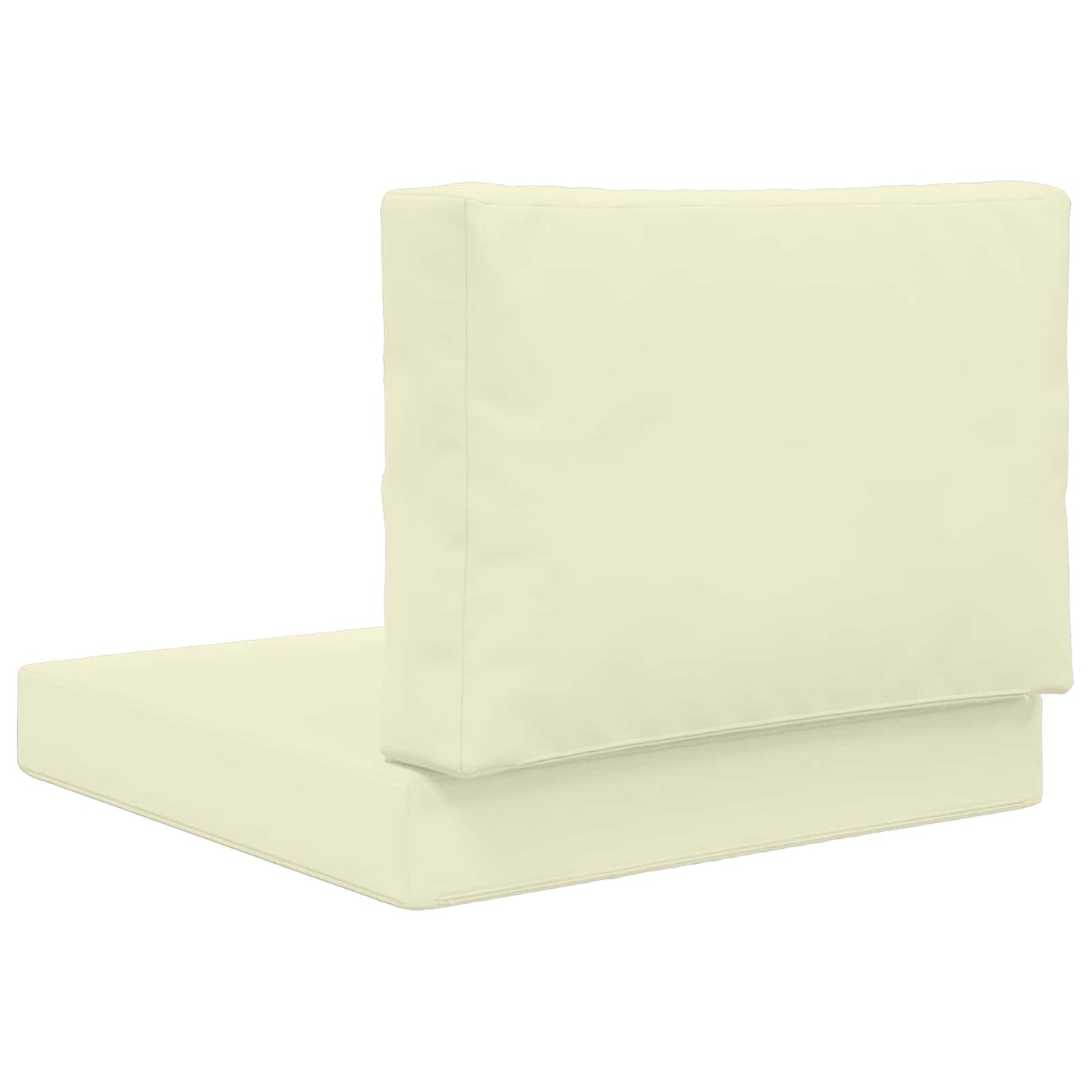 Cuscino per divano da esterno 2 pcs Crema Poliestere | homemem39