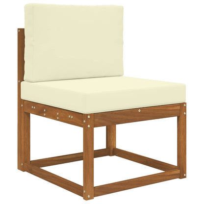 Cuscino per divano da esterno 2 pcs Crema Poliestere | homemem39