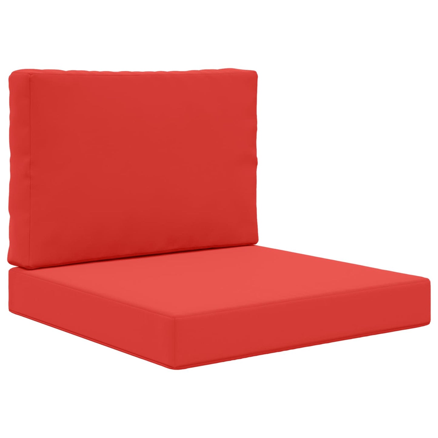 Cuscino per divano da esterno 2 pcs Rosso Poliestere | homemem39