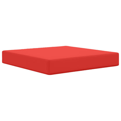 Cuscino per divano da esterno 2 pcs Rosso Poliestere | homemem39