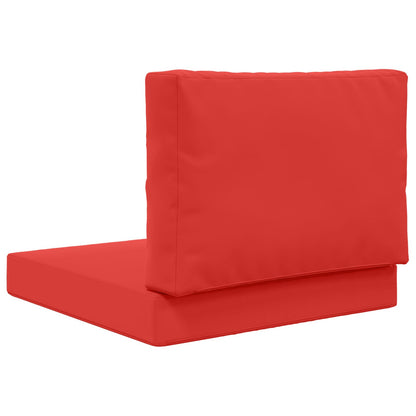 Cuscino per divano da esterno 2 pcs Rosso Poliestere | homemem39