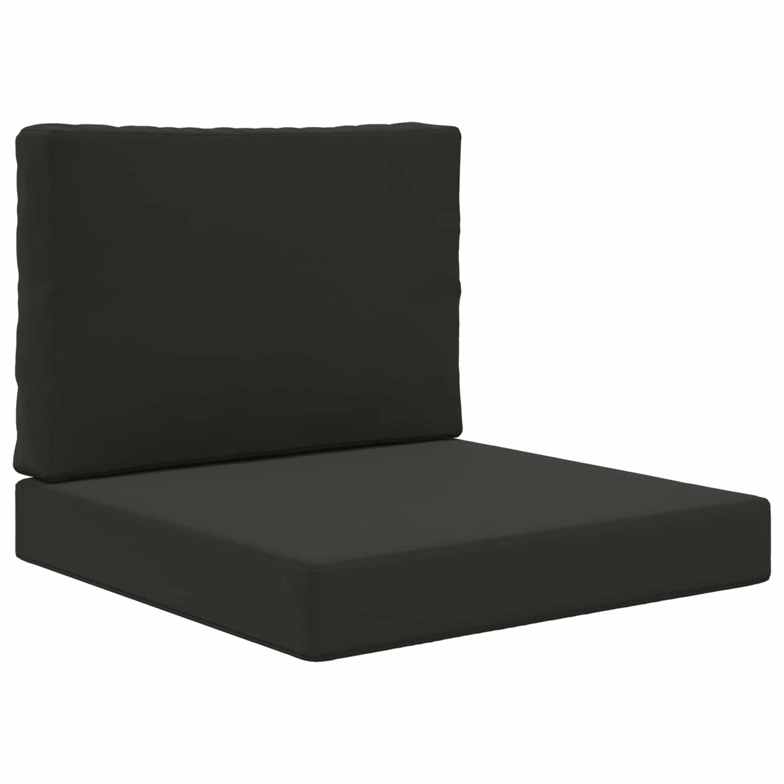 Cuscino per divano da esterno 2 pcs Nero Poliestere | homemem39