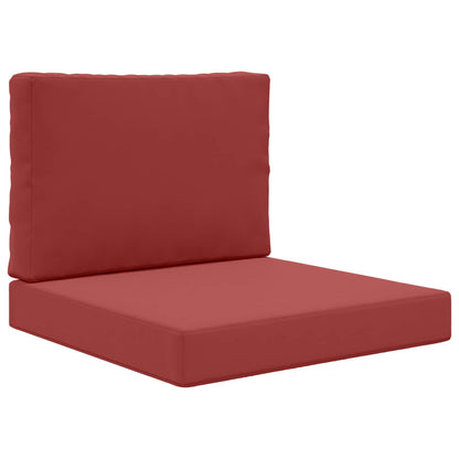 Cuscino per divano da esterno 2 pcs Rosso vino Poliestere | homemem39
