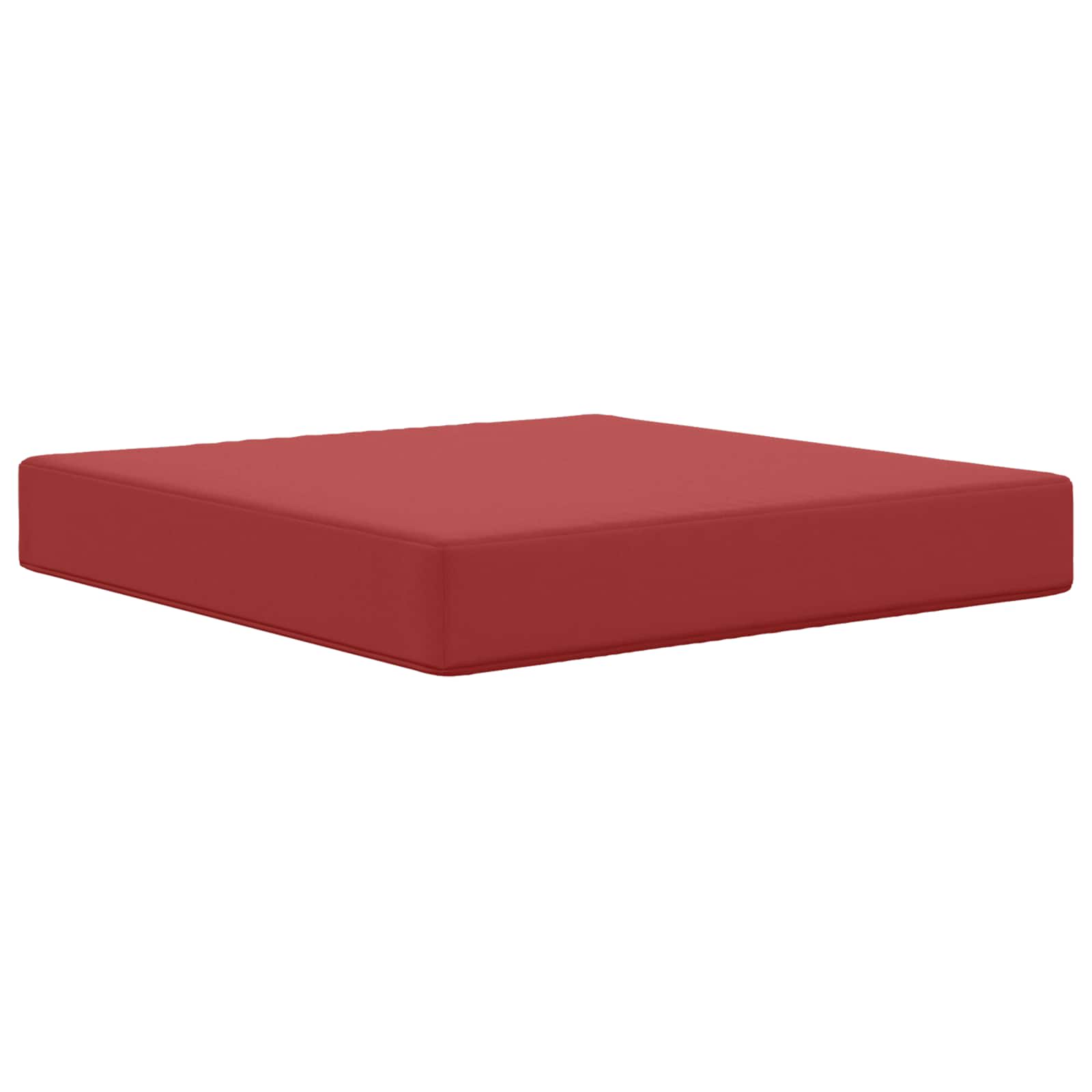 Cuscino per divano da esterno 2 pcs Rosso vino Poliestere | homemem39