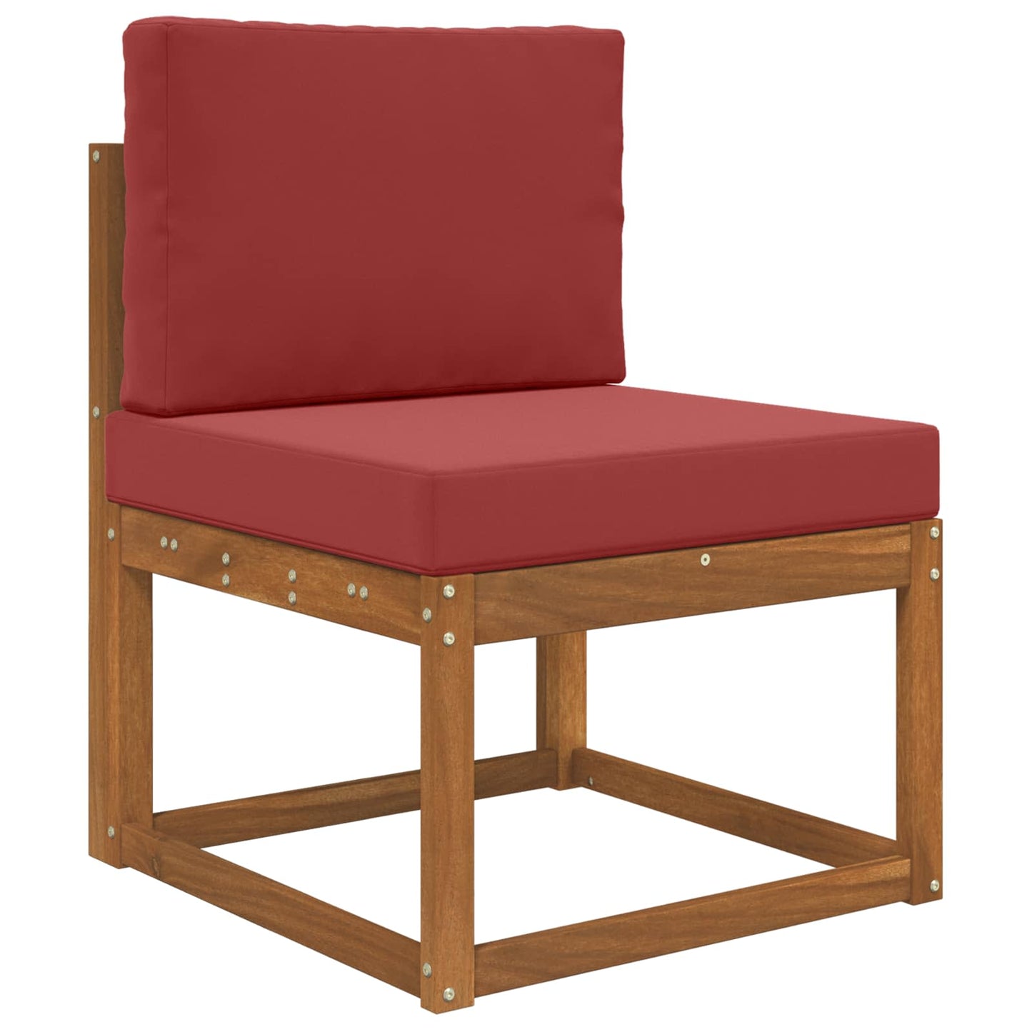 Cuscino per divano da esterno 2 pcs Rosso vino Poliestere | homemem39