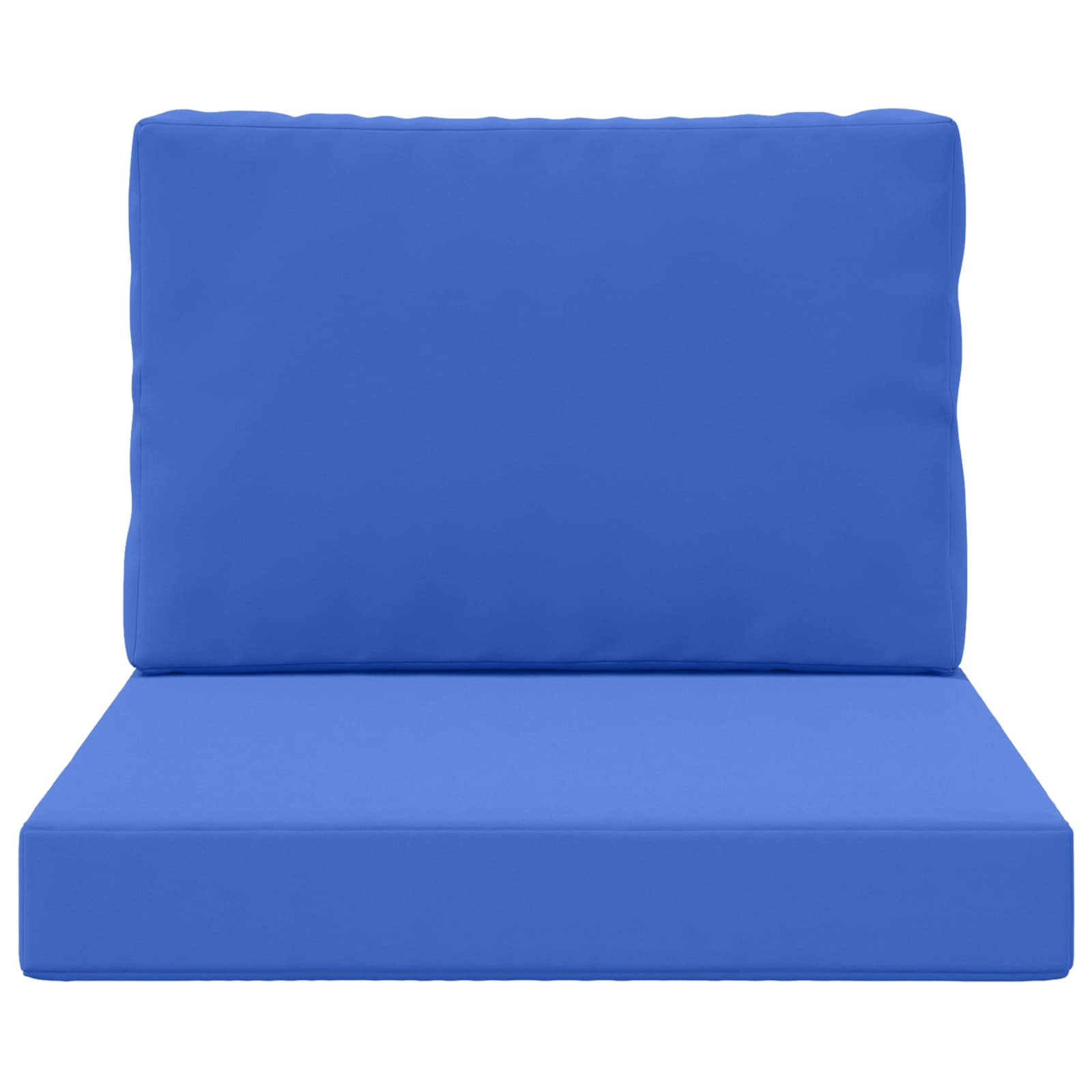Cuscino per divano da esterno 2 pcs Blu Reale Poliestere | homemem39