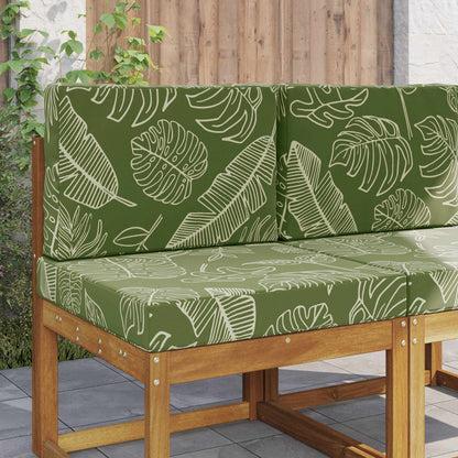 Cuscino per divano da esterno 2 pcs Design a foglia Poliestere | homemem39