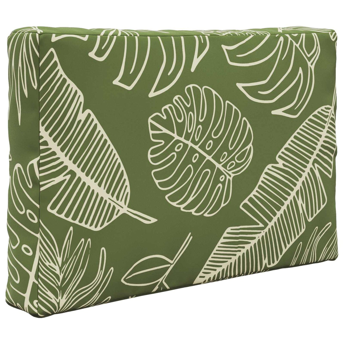 Cuscino per divano da esterno 2 pcs Design a foglia Poliestere | homemem39